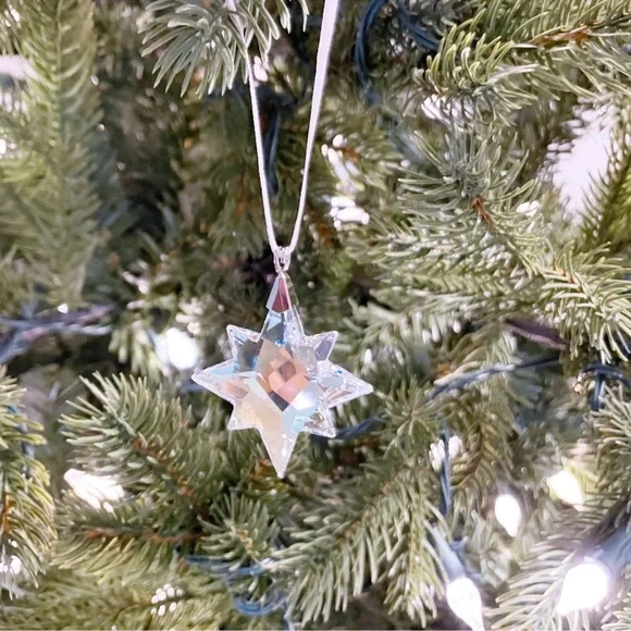 NWT Swarovski Small Star Ornament, Aurora Borealis - Picture 4 of 5